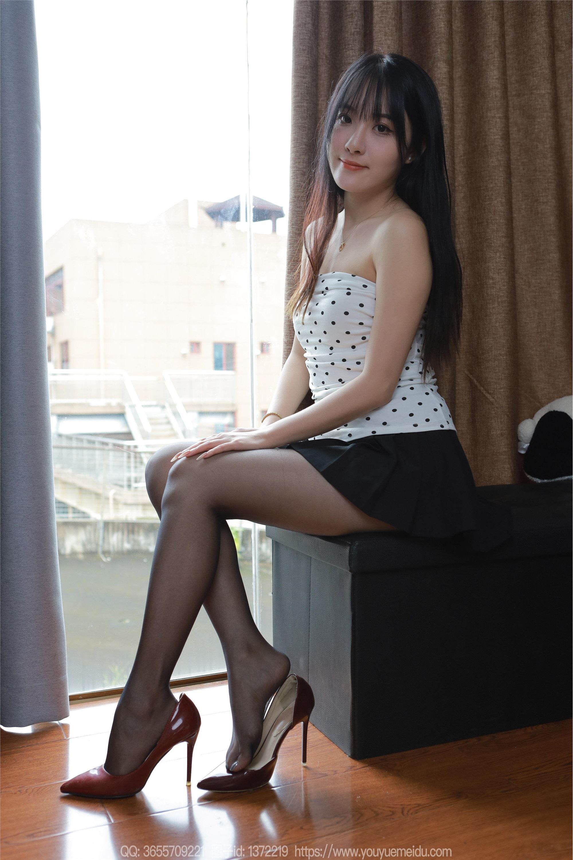 IESS异思趣向  2024.07.16 丝享家 1795 婉萍《波点短裙》